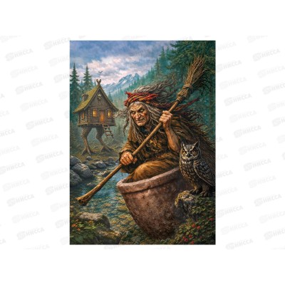 ПАЗ 500эл. Сказки. Баба-Яга, Ф500-9620 *10