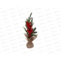 Елочка декоративная 30х15см на пеньке, 392-145   г