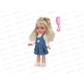 Кукла 30,5см ИК-5508 с раческой, в пакете Кукла 30,5см ИК-5508 с раческой, в пакете