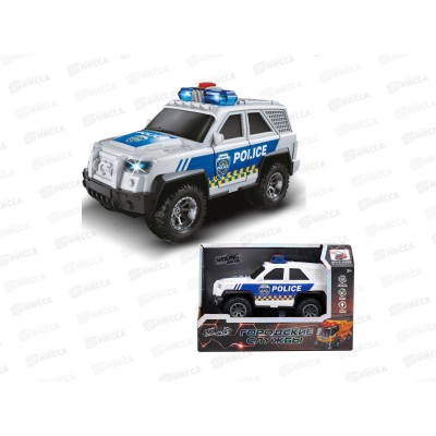 Машина на батарейках Young Racer МКJ222B Полиция, FCJ1606115, 105-935