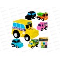 Набор машин Young Racer 2810-6YS Городская техника, FCJ0629890,504-919