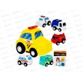 Набор машин Young Racer 2803-6YS Городская техника, FCJ0629889,504-918