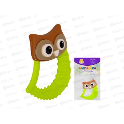Погремушка Levatoys MK8439-29 Совенок, FCJ1613561, 517-446