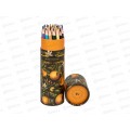 Карандаши 36цв АЛЬТ Флора Райские апельсины в тубусе,30-0159/01*8