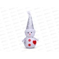 Снеговик в серебряном колпаке  24см    DP-0695  528675