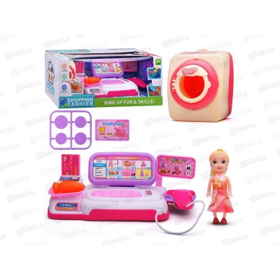 Касса Магазин игрушек свет, звук в коробке 520855 888-47