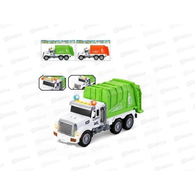 Машинка инерц. Y25463086 &quotМусоровоз&quot 2 цвета, в коробке 16*8*24см