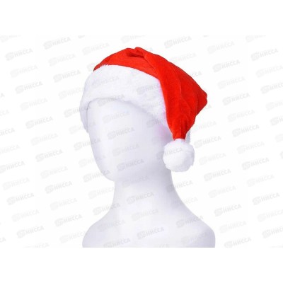 Колпак новогодний Санта 29*40см   S2072  457572