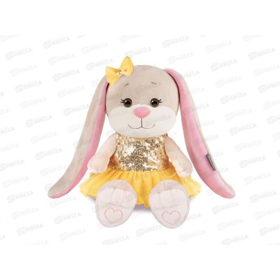 Зайка Jack&Lin Лин в желтом платье. 25см JL-4202316-25 коробка