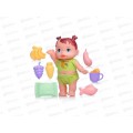 Кукла Пупс с фруктами в пакете 447541 5064 Кукла Пупс с фруктами в пакете 447541 5064