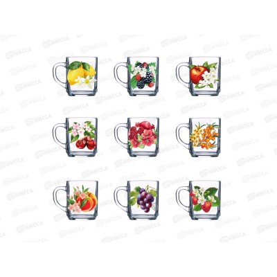 Кружка &quotGreen tea&quot (Цветы и фрукты) 200см3 *20 1335