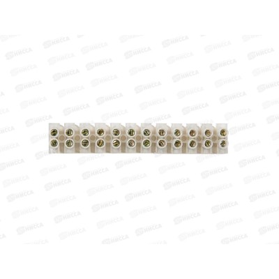 Колодка КЗВ 20-12 20А 4-12мм 12пар IN HOME