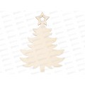 Заготовка для декор. &quotMr.Carving&quot БАНГ-05 Подвеска Ёлочка, фанера 11,2х8,3х0,3см