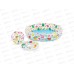 Бассейн 59460 (122х25) с кругом и мячом в пакете  INTEX  *12