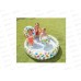 Бассейн 59469 (132х28) Ананас с кругом и мячом   INTEX