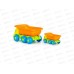 Набор машин самосвалы Кеша+Яша арт4281 *12 Набор машин самосвалы Кеша+Яша арт4281 *12