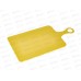 Доска разделочная  большая с ручкой желтая МП *40
