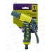 Пистолет для полива с регулятором напора воды, пластик. 160-126  г