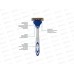 DORCO TG-II Plus станок+1 кассета SLALOM c 2 лезвиями, плавающей головкой TNA3002 *20/120 DORCO TG-II Plus станок+1 кассета SLALOM c 2 лезвиями, плавающей головкой TNA3002 *20/120