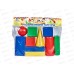 Набор строительный &quotГородок&quot 0070 кубики маленькие 10 элементов *10