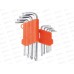 Набор ключей TORX-профиль 9предметов (50*3мм-125*9мм) ЕРМАК 657-023 г Набор ключей TORX-профиль 9предметов (50*3мм-125*9мм) ЕРМАК 657-023 г
