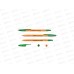 Ручка шар. EK 43197 R-301 Stick Orange зеленая *50/400 Ручка шар. EK 43197 R-301 Stick Orange зеленая *50/400