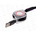 Кабель USB универсавльный для зарядки (8pin,30pin,Micro) L-17.92см (045267)  Ж