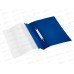 Скоросшиватель inФОРМАТ А5 синий 180мкм, TC401805B *25