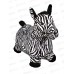 Животное-прыгун Зебры, AL-7217 *30 Животное-прыгун Зебры, AL-7217 *30