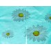 Штора в ванну полиэтиленовая 180*180 Ромашки/Герберы  *40
