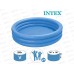Бассейн 58426 (147*33) надувной Кристалл, голубой  INTEX  *6