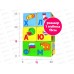 Мякиши кубики Умная азбука 206  *12 Мякиши кубики Умная азбука 206  *12