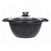 Кастрюля 2,0л со стеклянной крышкой антипригарное покрытие темный мрамор кмт22а *3 Кастрюля 2,0л со стеклянной крышкой антипригарное покрытие темный мрамор кмт22а *3