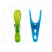 Прищепки пластиковые 8,5х2,5см, 24шт, AL-4588 *144