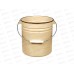 Ведро 12л без крышки цельнотянутое палевое С41124.Пц *2 Ведро 12л без крышки цельнотянутое палевое С41124.Пц *2