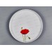 Блюдо круглое плоское  Алый мак 5С0045 *5