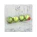 Набор шаров 4шт, 8см Солнечный зеленый 3259761 туба Набор шаров 4шт, 8см Солнечный зеленый 3259761 туба