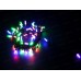 Гирлянда 9м, &quotКолба&quot, 70 светодиодов, разноцветные, черный провод, AL-8603 *100