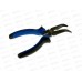 Тонкогубцы с изогнутыми губами  двухкомпонентная рукоятка 160м 60 Китай 3501041