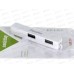 Хаб SmartBuy USB2.0 на 4 порта, белый, SBHA408-W