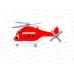 Вертолёт пожарный "Альфа" 72382 (в сеточке) *24 Вертолёт пожарный "Альфа" 72382 (в сеточке) *24