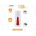 Флеш-карта USB 3.0 SmartBuy 128Gb IRON White/Red