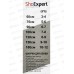 SHOExpert шнурки толстые вощеные хлопчатобумажные 75см Черные блистер *10