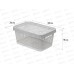 Коробка 12л ПИРУЛА с крышкой Смоки М2349 *10