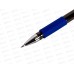 Ручка гелевая MAZARI Regina 0.5мм, прозрачный корпус, синяя M-5526-70*12/144