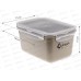 Емкость для продуктов &quotФРЕШ&quot герметичный 1,3л Капучино М1423 *15