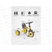 Велосипед трехколесный WERTER BERGER RACE желтый, 251917 гб Велосипед трехколесный WERTER BERGER RACE желтый, 251917 гб
