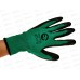 Перчатки нейлоновые №10 зелено/черные №02,7 *12/720