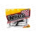 Виброхвост Helios Chubby 3.55"/9см бел/черн 5шт (HS-4-023)  131521