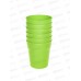 Набор стопок 6шт салатовый ИНТ*36